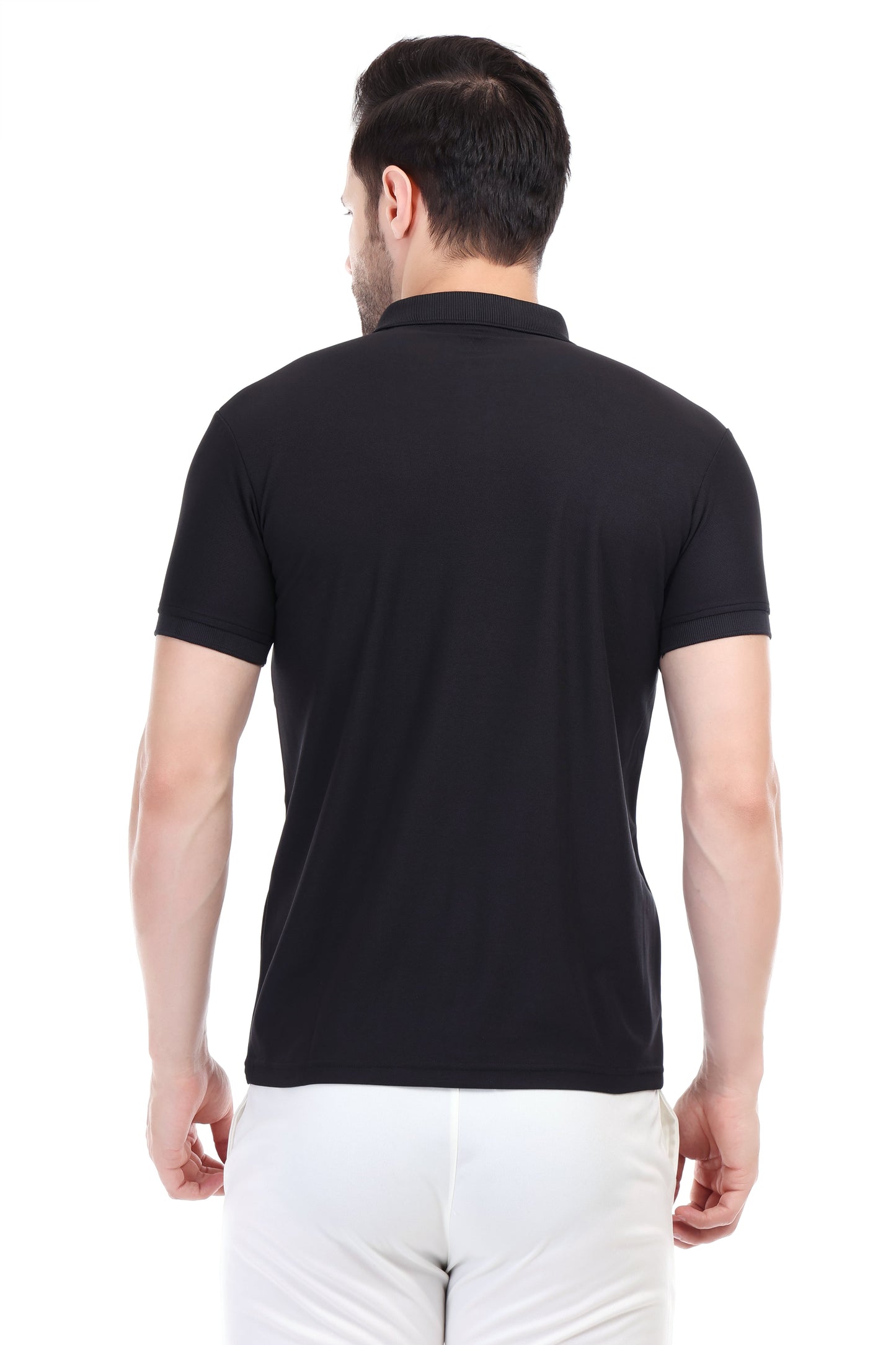 Coretrack Men's Polo 02 T-Shirt – Ultra Soft, Insta Dry, Lightweight & Breathable