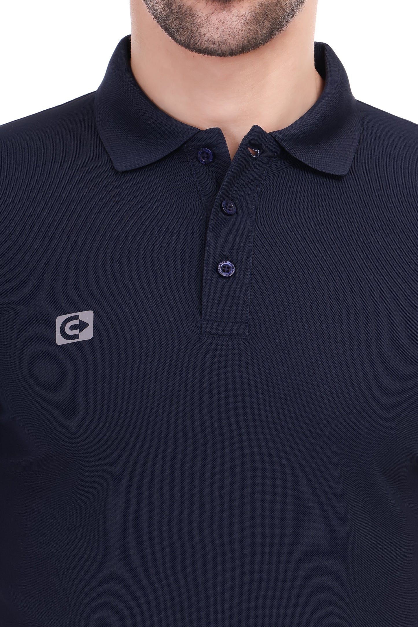 Coretrack Men's Polo 02 T-Shirt – Ultra Soft, Insta Dry, Lightweight & Breathable