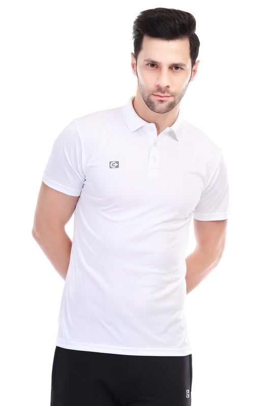 Coretrack Men's Polo 03 T-Shirt – Ultra Soft, Insta Dry, Lightweight & Breathable