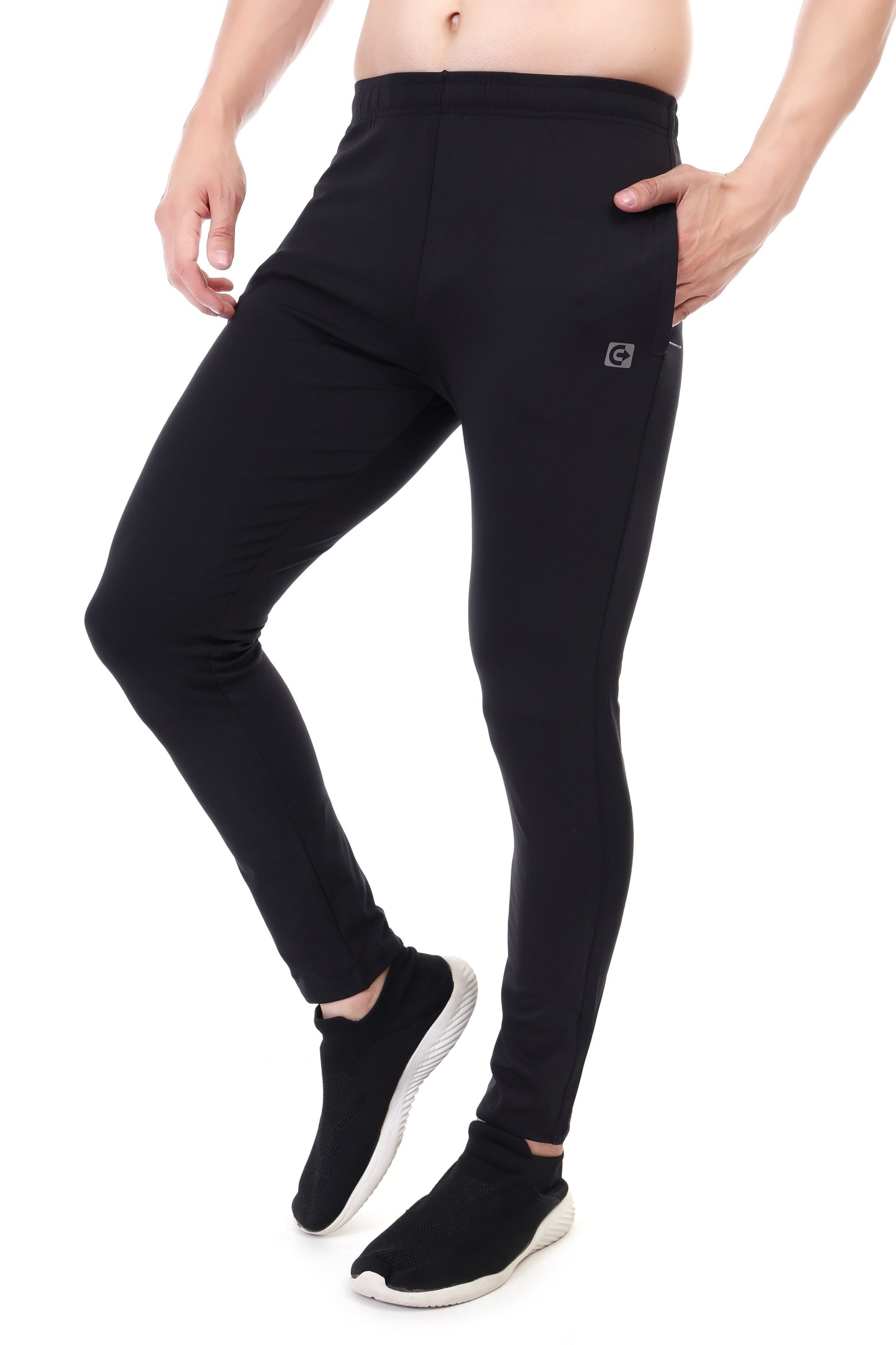 Coretrack Pant 03 – Ultra Soft, Insta Dry, Flexible Fabric with Zippered Pockets