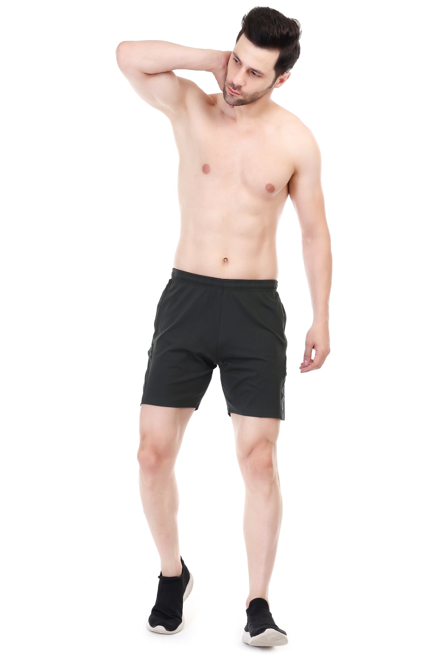 Coretrack Shorts 03 – Ultra Soft, Insta Dry, Flexible Fabric with Zippered Pockets