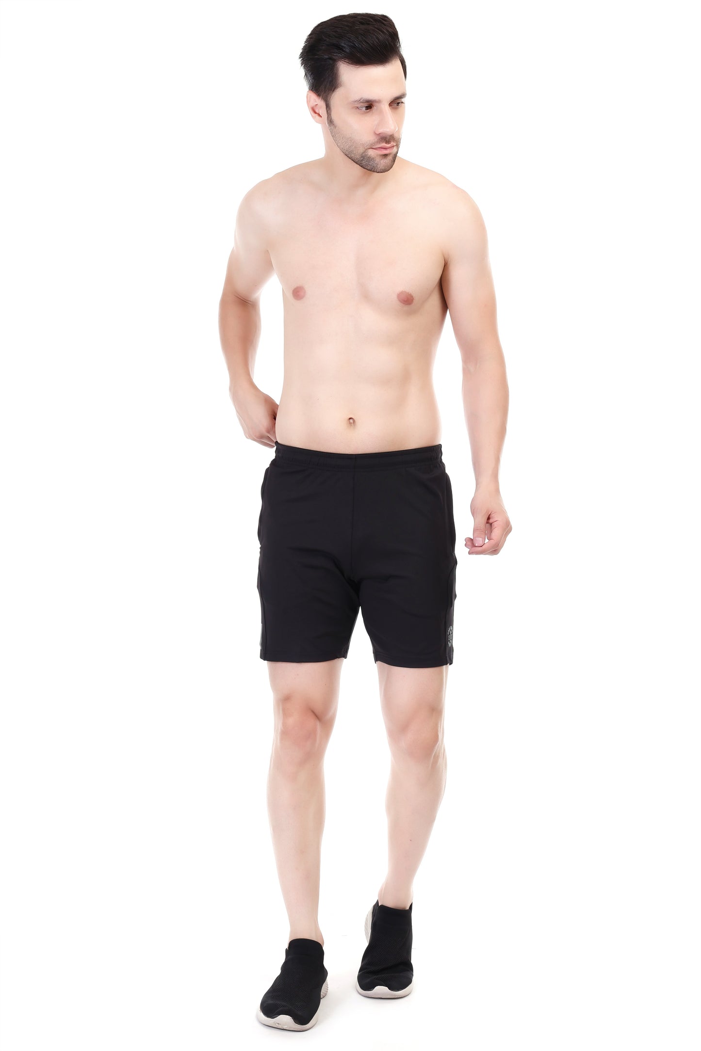 Coretrack Shorts 03 – Ultra Soft, Insta Dry, Flexible Fabric with Zippered Pockets