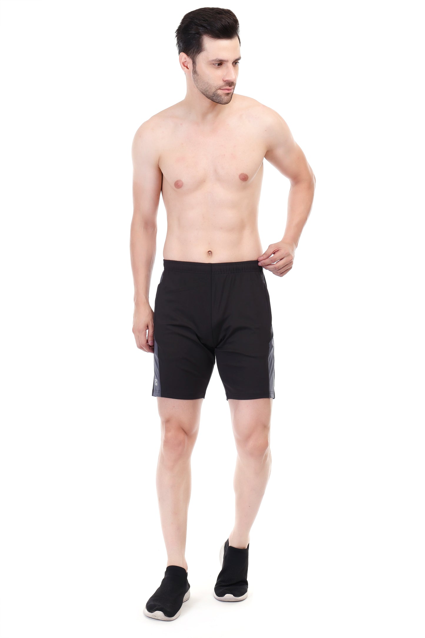 Coretrack Shorts 06 – Ultra Soft, Insta Dry, Flexible Fabric with Zippered Pockets