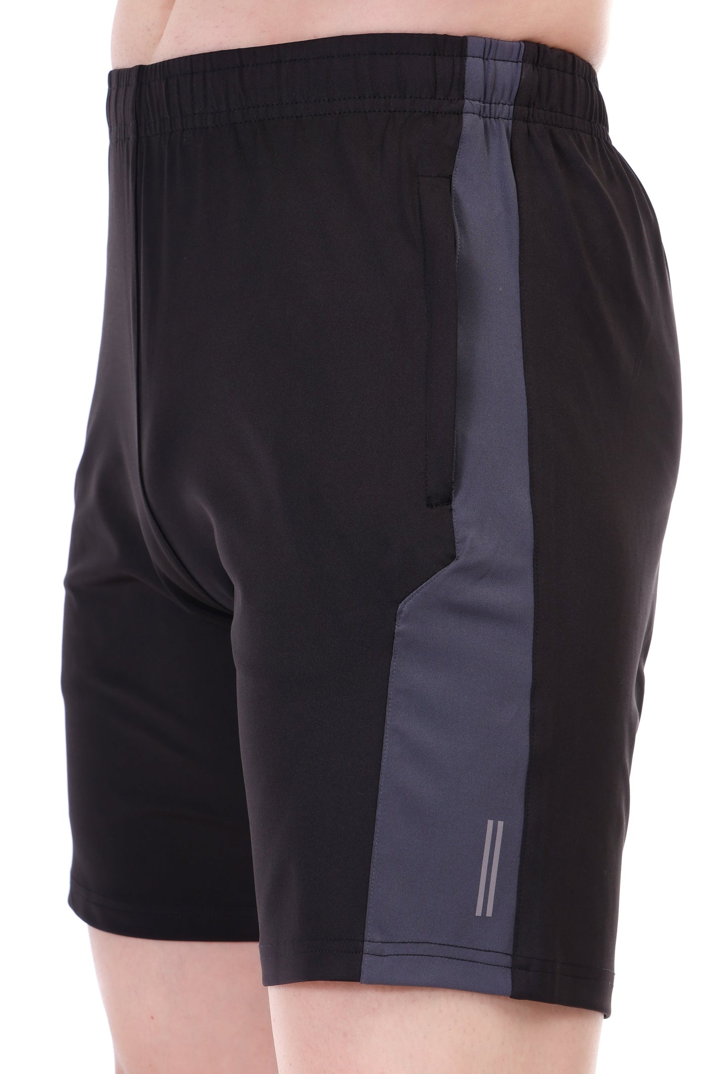 Coretrack Shorts 06 – Ultra Soft, Insta Dry, Flexible Fabric with Zippered Pockets