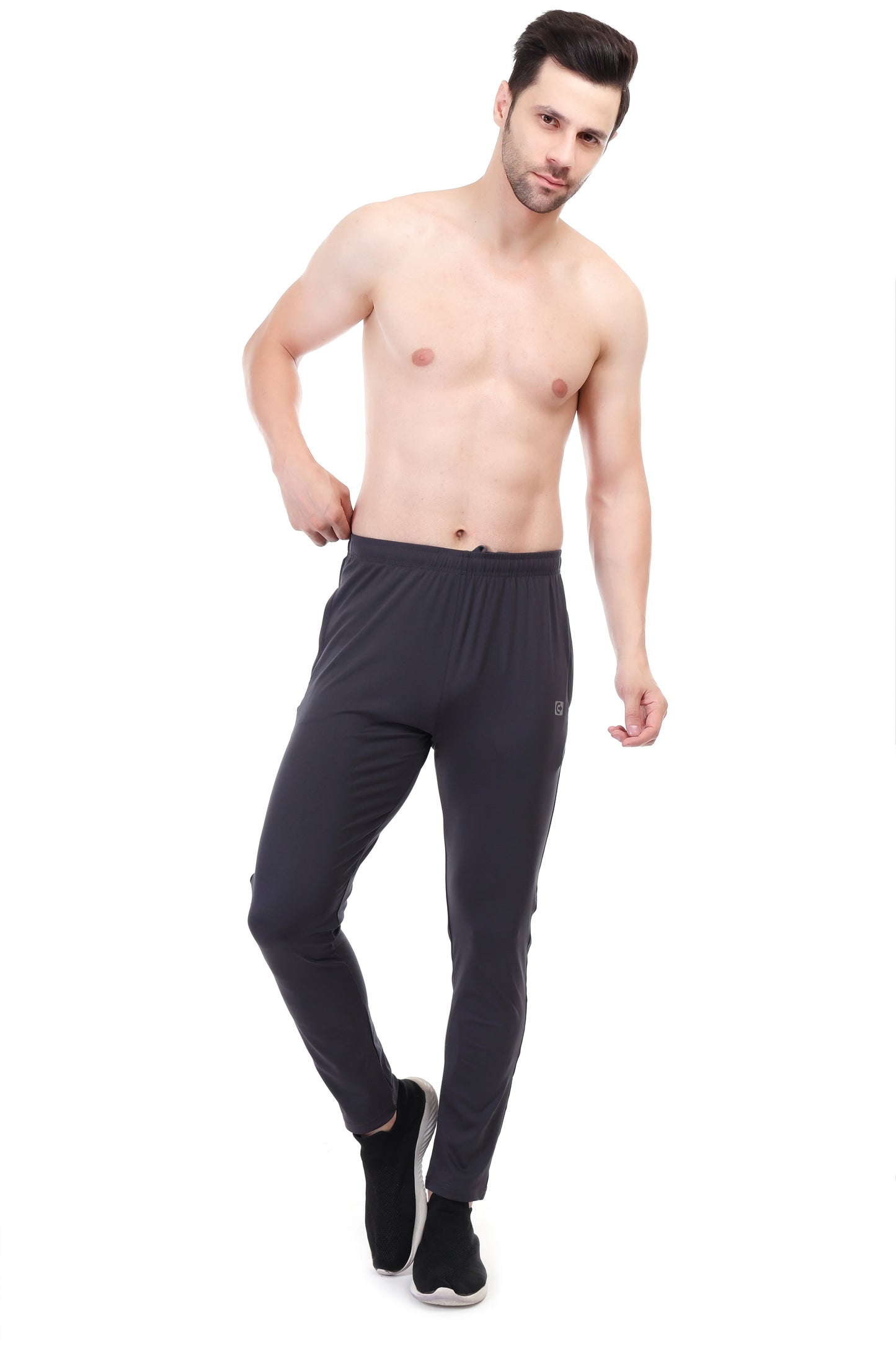 Coretrack Pant 02 – Ultra Soft, Insta Dry, Flexible Fabric with Zippered Pockets