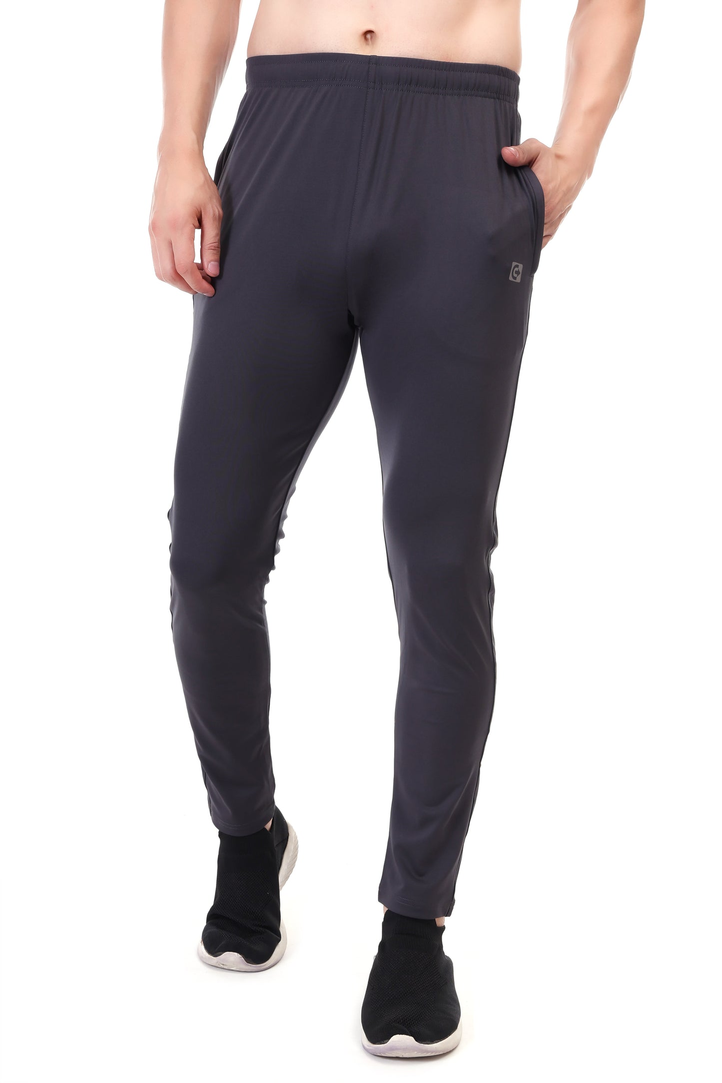 Coretrack Pant 02 – Ultra Soft, Insta Dry, Flexible Fabric with Zippered Pockets