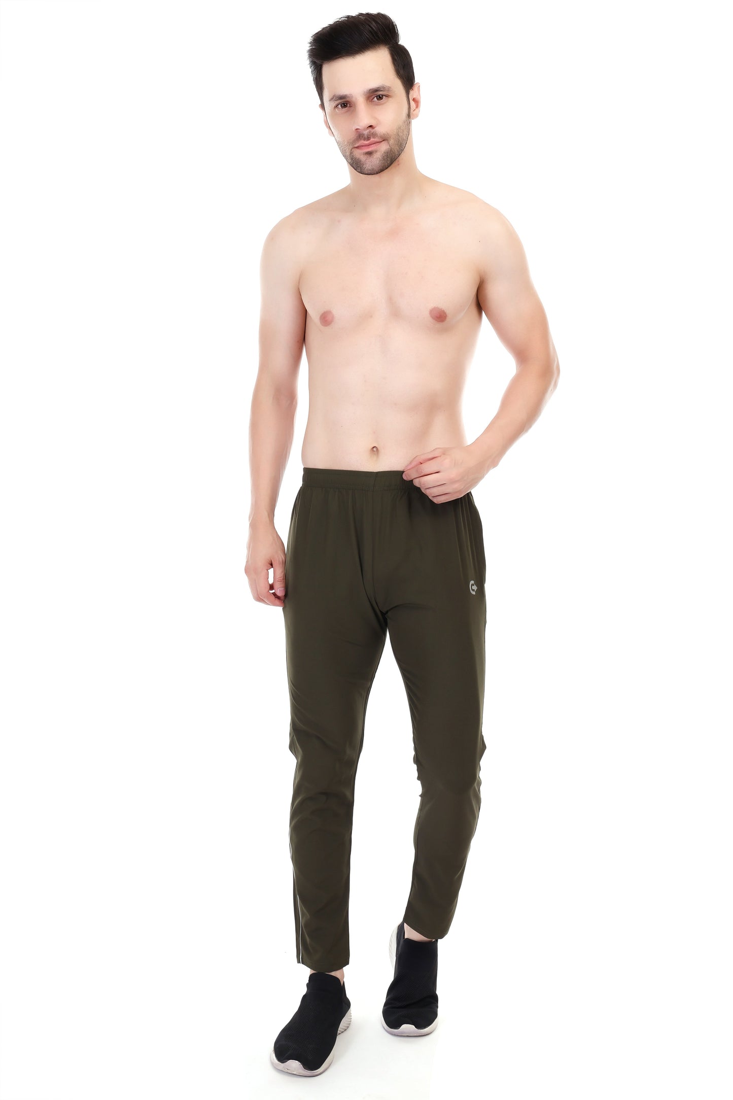 Coretrack Pant 01 A – Ultra Soft, Insta Dry, Flexible Fabric with Zippered Pockets