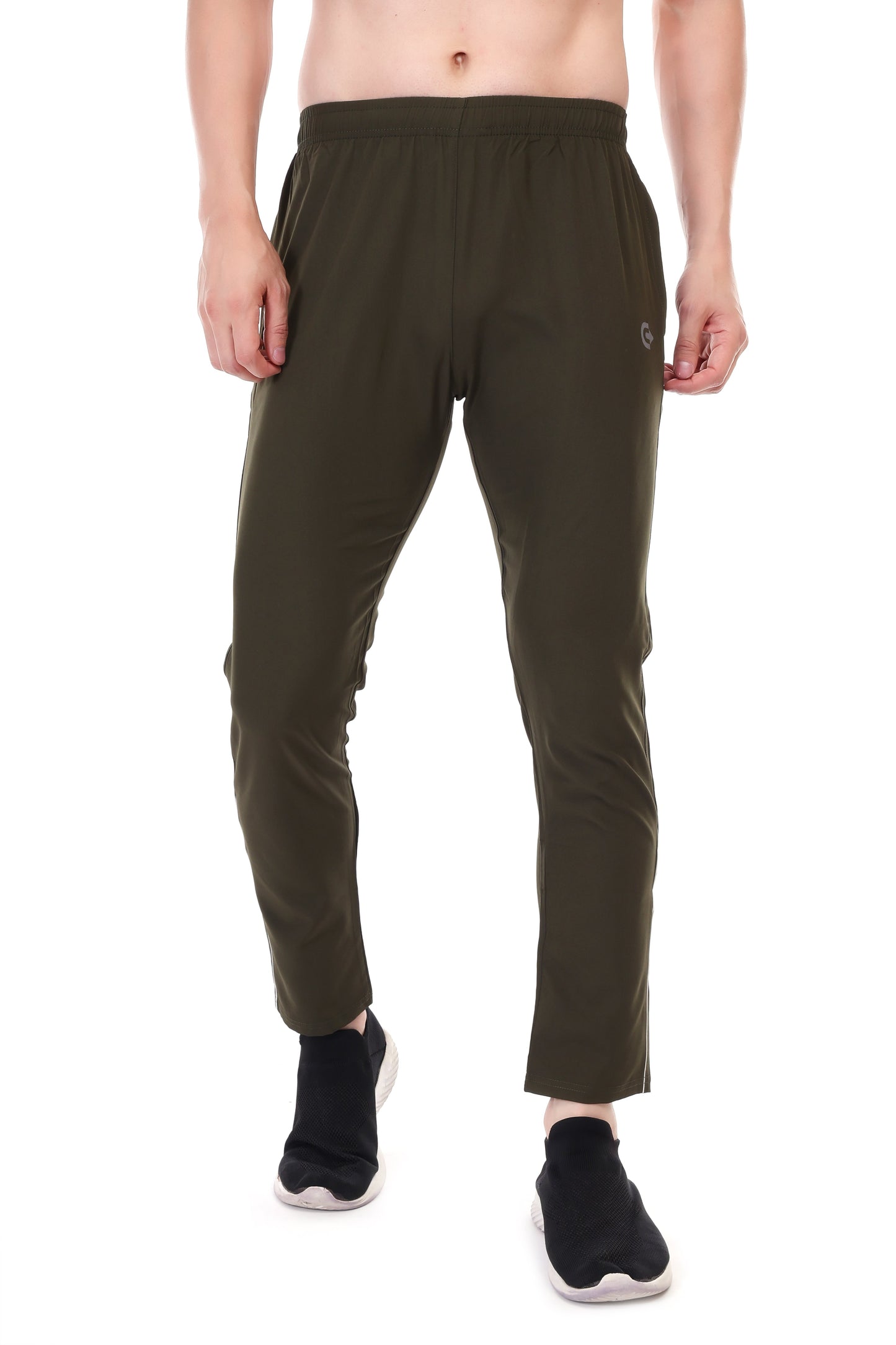 Coretrack Pant 01 A – Ultra Soft, Insta Dry, Flexible Fabric with Zippered Pockets