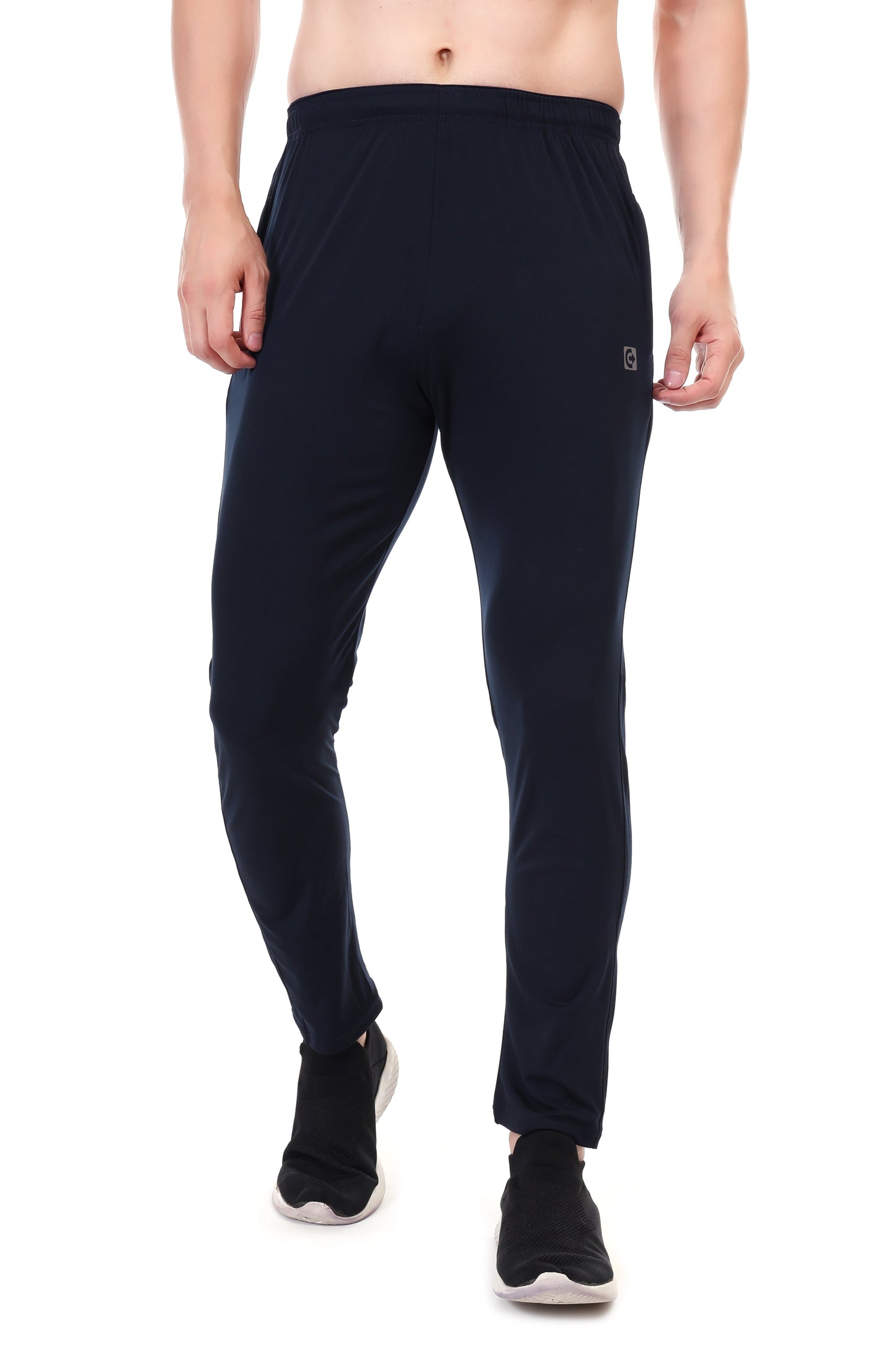 Coretrack Pant 01 A – Ultra Soft, Insta Dry, Flexible Fabric with Zippered Pockets